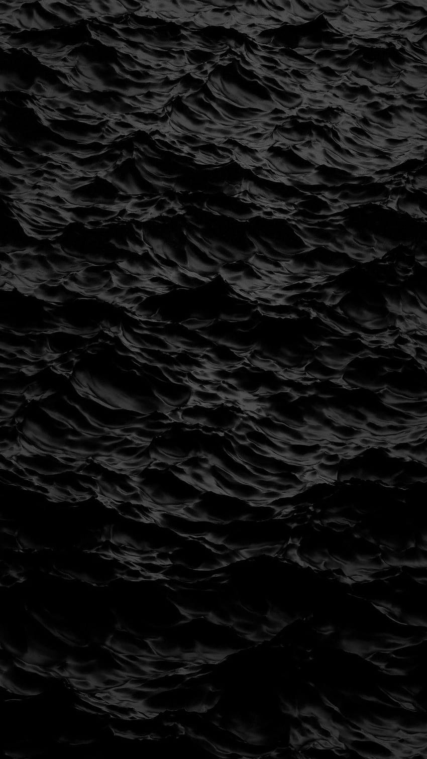 iPhone Schwarze Wellen, dunkle Wellen HD-Handy-Hintergrundbild