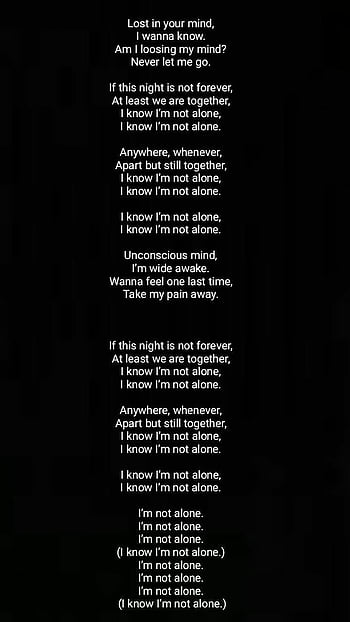 Knorrig Hassy vers Alone lyrics HD wallpapers | Pxfuel