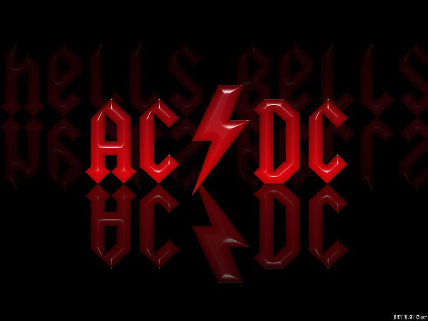 Лого на AC DC 3D с високо качество). Acdc, лого на Acdc, Acdc HD тапет