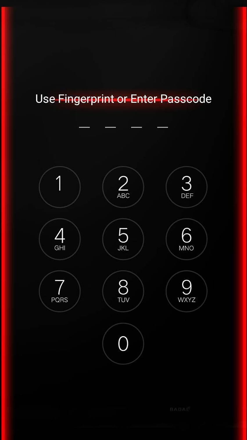 Geben Sie Passwort, Passcode ein HD-Handy-Hintergrundbild