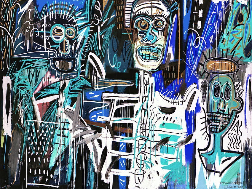Basquiat - Горен фон Basquiat - .tel, Basquiat Crown HD тапет