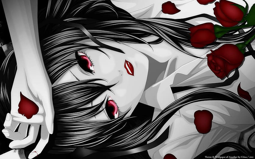 Vampire anime girl, vampre, HD phone wallpaper | Peakpx