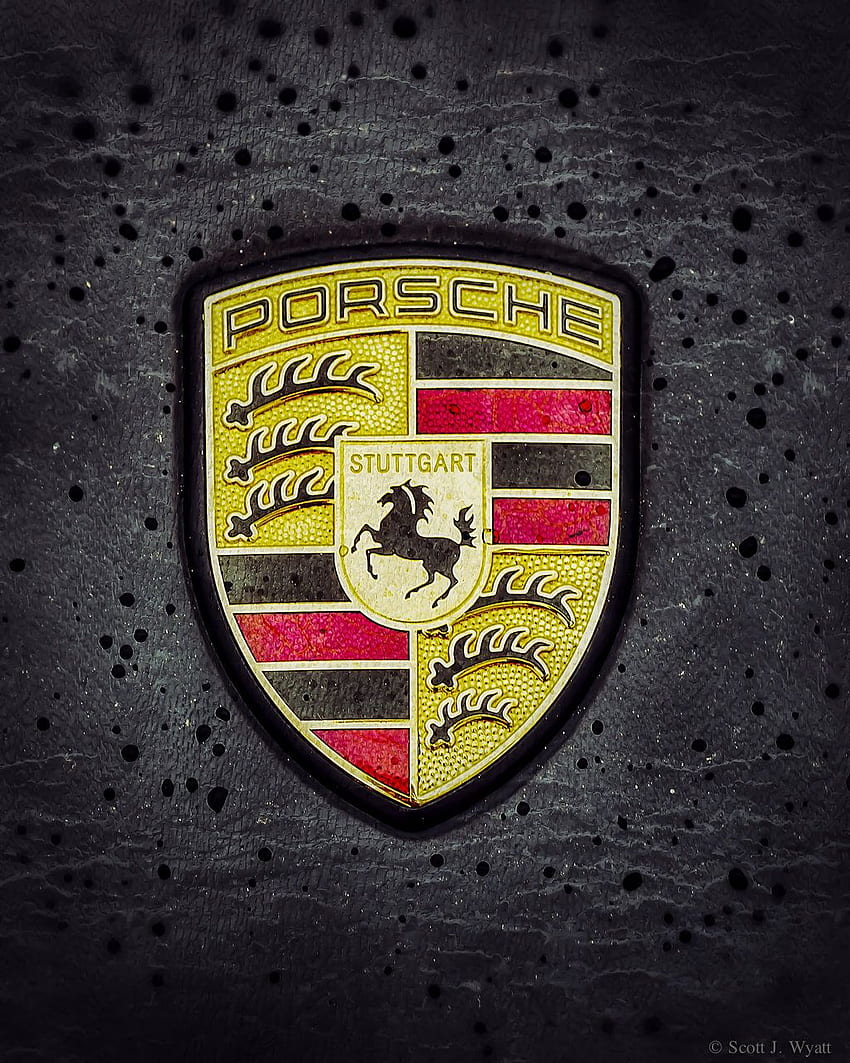 Logotipo Porsche, Escudo Ultra Porsche fondo de pantalla del teléfono