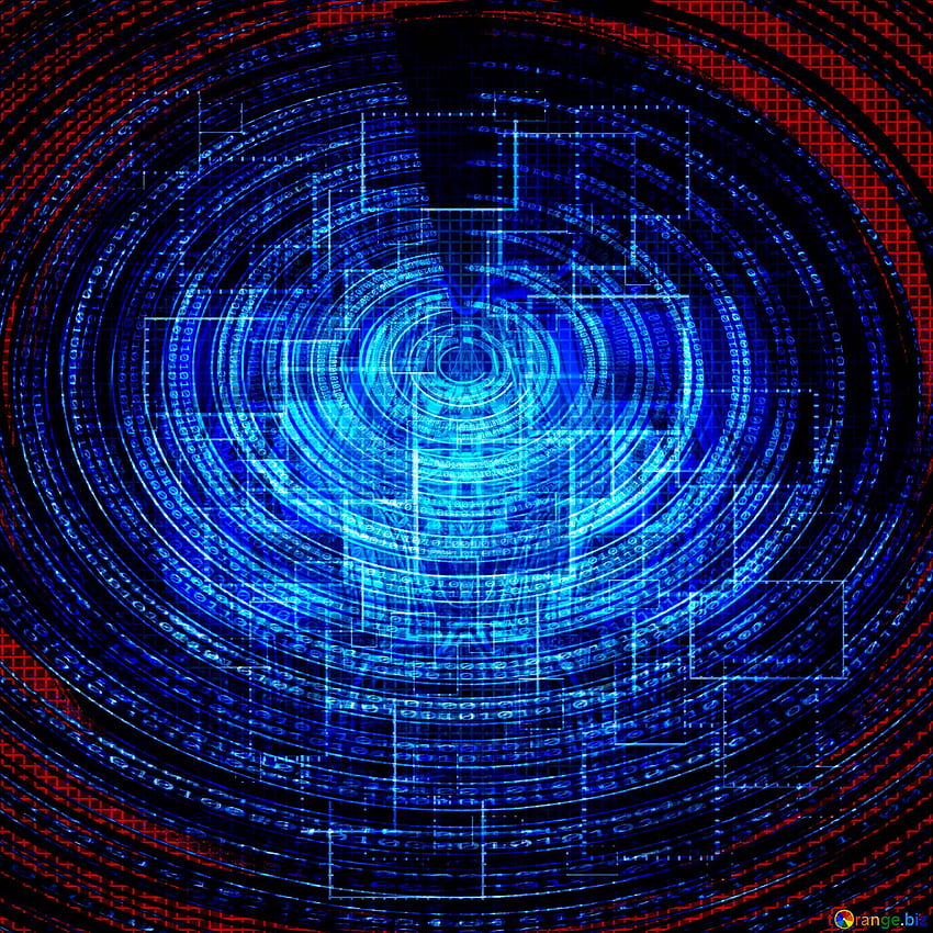 Tecnologia Fundo Azul Escuro Tech Abstrato Quadrados da Grade Linha de Célula Régua Textura Techno Computador Moderno Padrão Sobreposição Fundo Digital Futurista Azul Profundo Em CC BY License Papel de parede de celular HD