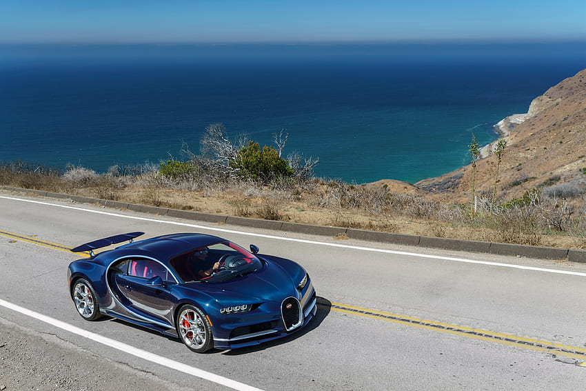 Bugatti, Carros, Vista Lateral, Chiron papel de parede HD