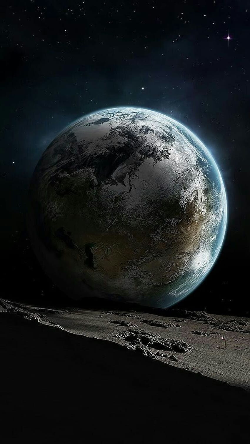 Refleksi: Sebuah Jalan. Planet , bumi, ruang angkasa, Estetika Bumi dan Bulan wallpaper ponsel HD
