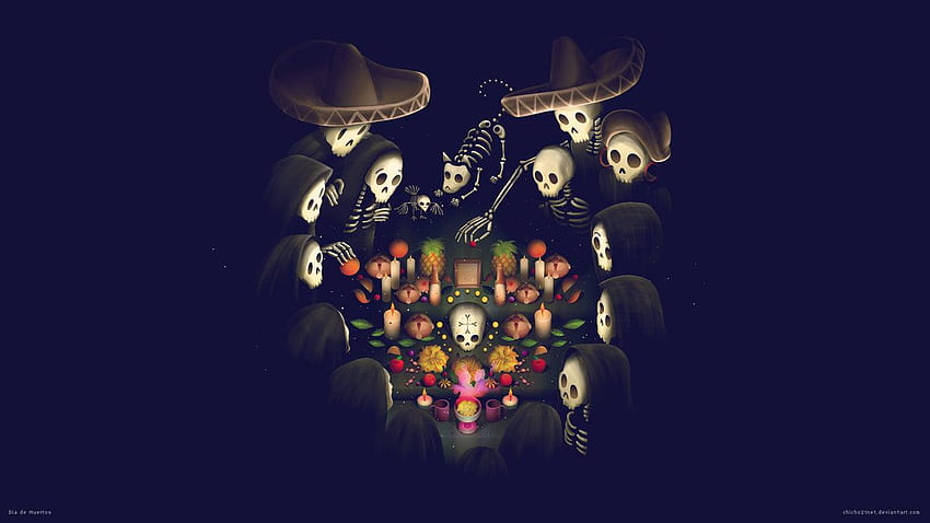 Día De Muertos, Dia De Los Muertos HD 월페이퍼