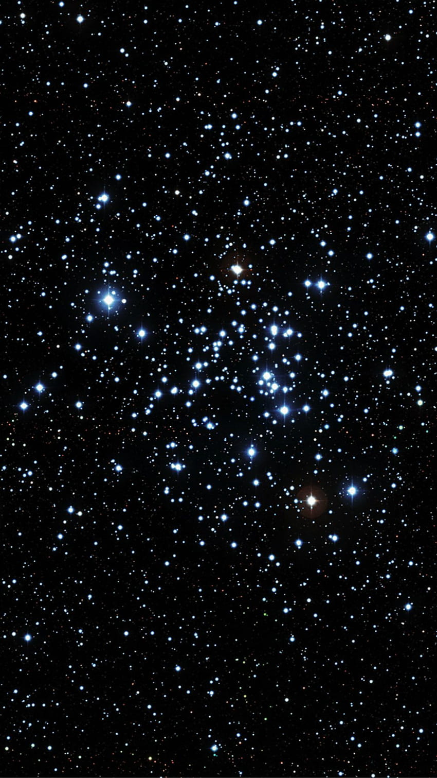Région de formation d'étoiles d'amas globulaires iPhone 8 Fond d'écran de téléphone HD