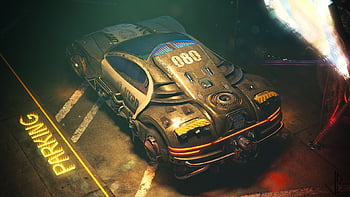 Cyberpunk 2077 Sports Car HD 4K Wallpaper #8.636