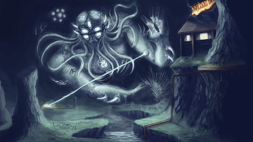 Doctor Hermit - Moon lord fan art HD wallpaper