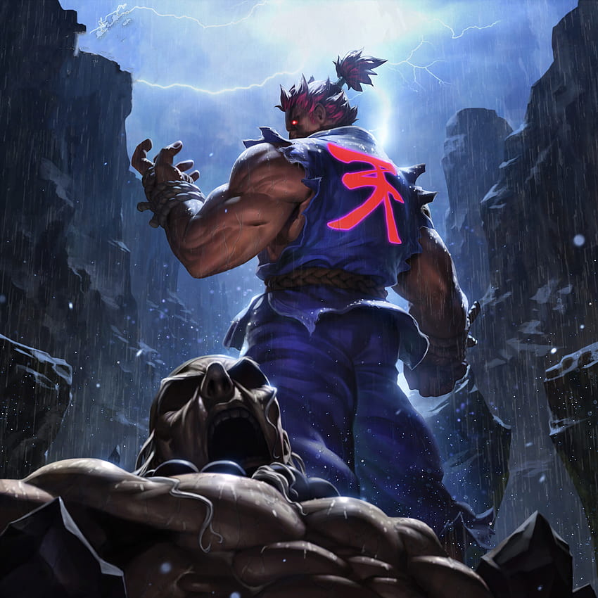Akuma Street Fighter Game , Games , , and Background HD phone wallpaper