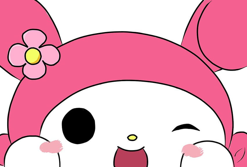 My Melody Face HD wallpaper