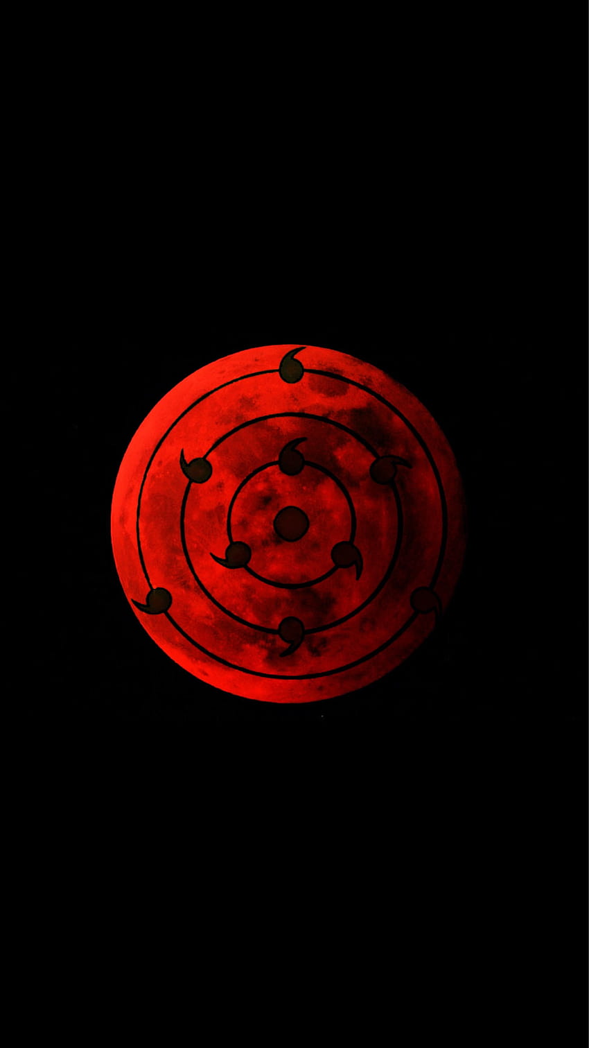 Itachi Red Moon Canlı, Kırmızı Sharingan HD telefon duvar kağıdı