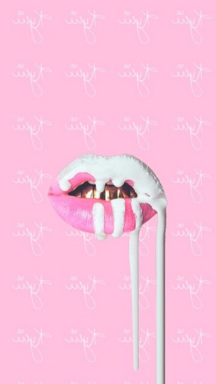 Pink Lips 2020, Lip Gloss Aesthetic HD phone wallpaper