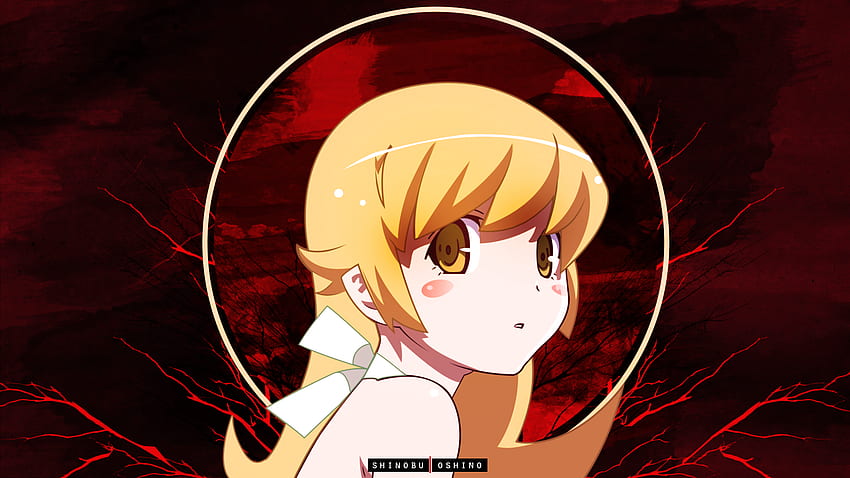 Anime Monogatari Shinobu Oshino - Oshino Shinobu, Kizumonogatari I: Tekketsu-hen HD wallpaper
