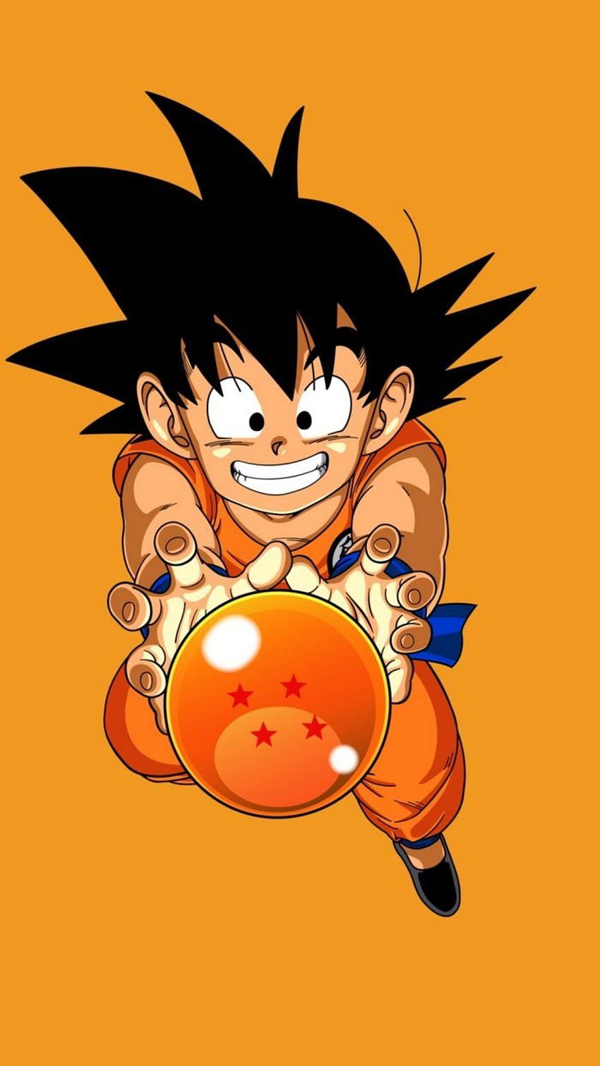 Dragon Ball Z Goku Lächeln, süßer Dragon Ball HD-Handy-Hintergrundbild