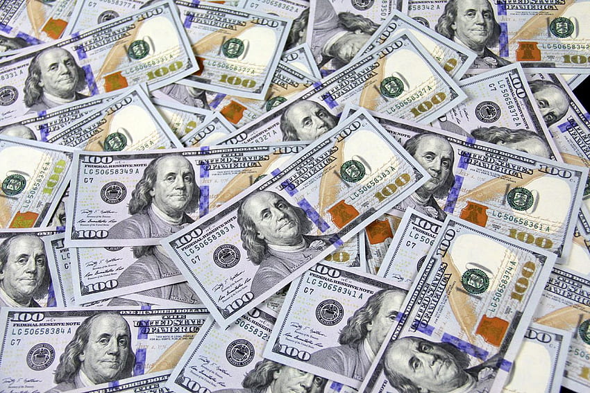 mavi para Para, Aklımdaki Para ve Uyuşturucu Para, 100 Dolar HD duvar kağıdı