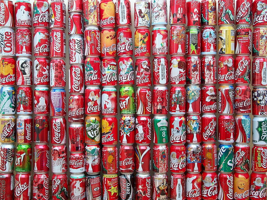 Soda Cans 45109 Px wallsource - Soft Drink Can Collection - & Background HD wallpaper