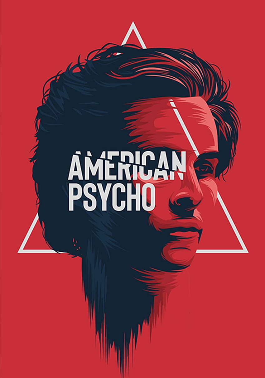 American Psycho Poster American Psycho Movie Wall Decor American Psycho Wall Print Home Decor Cadeau pour lui Cadeau pour elle : Produits faits main, Patrick Bateman Fond d'écran de téléphone HD