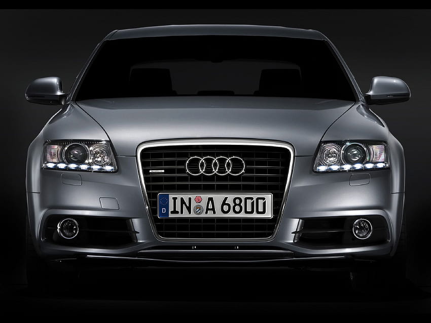 Audi A6 – przód – samochód Tapeta HD