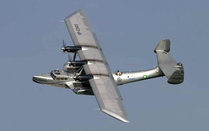 Dornier Do-24, idrovolante, Dornier, seconda guerra mondiale, Lufthansa Sfondo HD