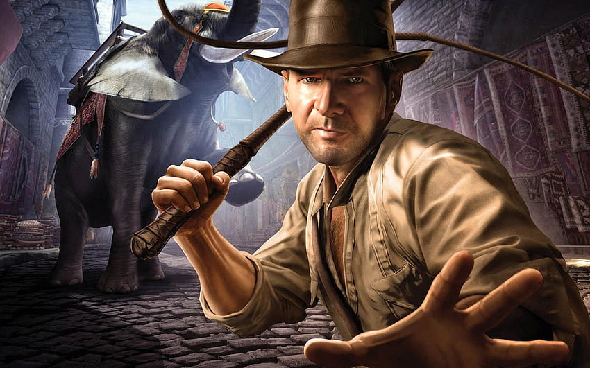 From the Indiana Jones archives. Indiana jones, Indiana, Game art HD wallpaper