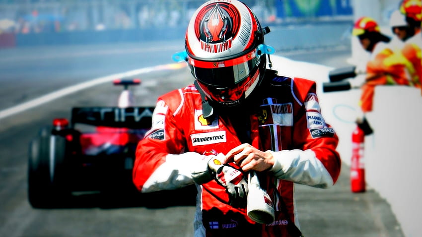 Kimi Räikkönen, ferrari, formula 1, raikkonen, f1 HD wallpaper