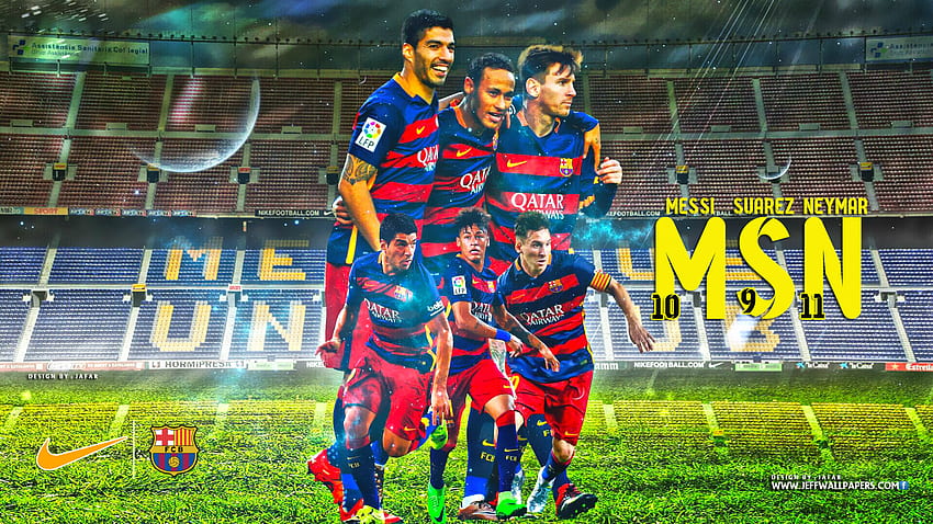 MSN FC BARCELONA . HD wallpaper