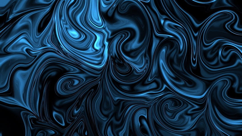 Blue . Background . . - Abyss, Blue Swirl HD wallpaper