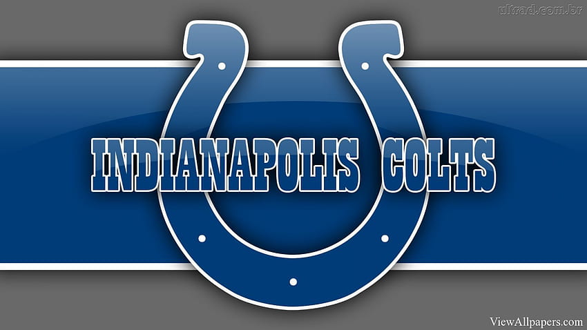 Logo Indianapolis Colts. NFL papel de parede HD
