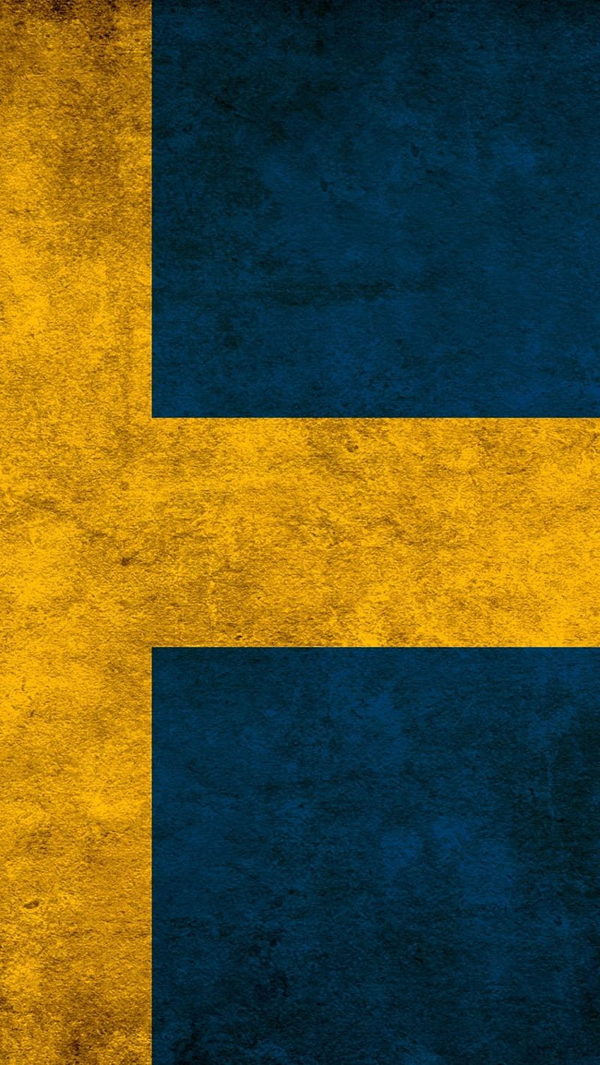 Bendera Swedia wallpaper ponsel HD