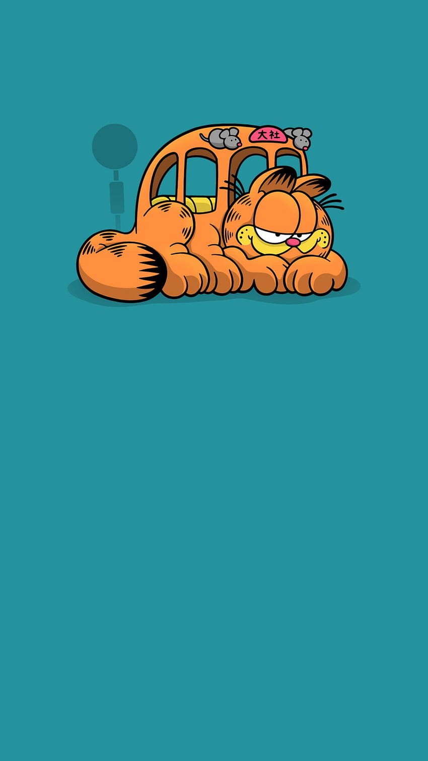 Download Free Android Wallpaper Home Sweet: Garfield - 3210 -  MobileSMSPK.net
