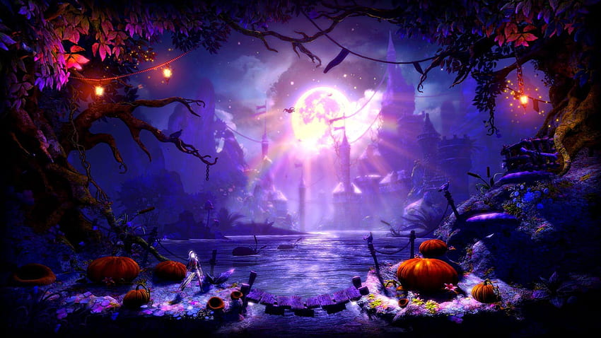 Purple Halloween HD wallpaper | Pxfuel
