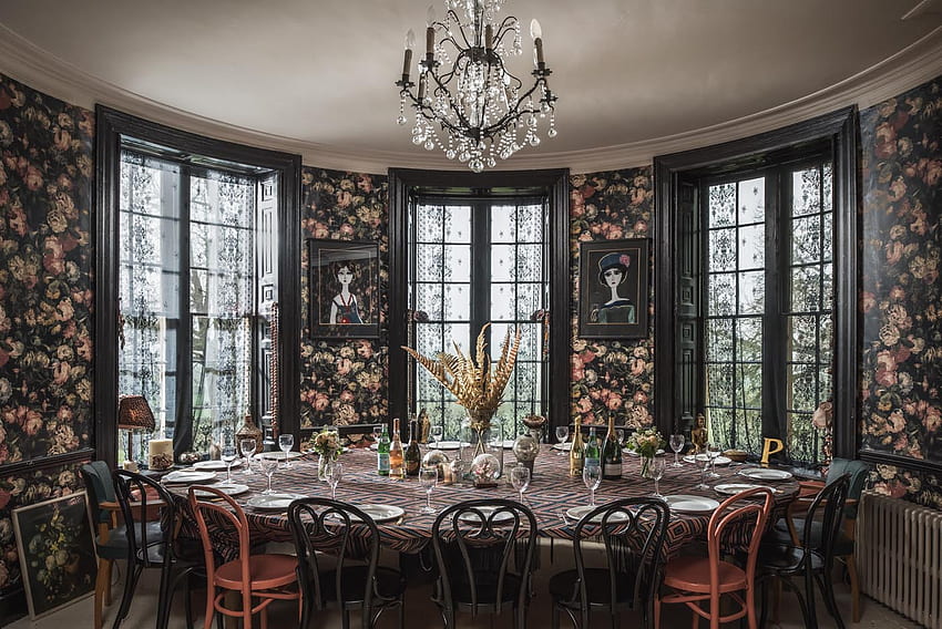 Gothic Floral Patterns. Best Interior Design Trends, Gothic Room HD wallpaper