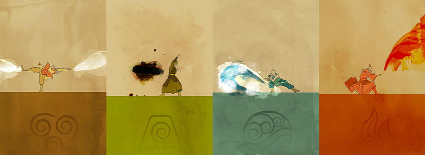 Avatar Kyoshi, Roku, Aang, and Korra Posters : TheLastAirbender HD wallpaper