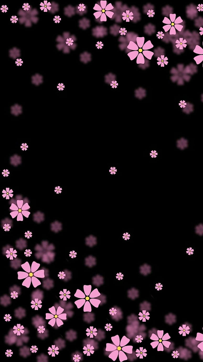 Hintergrundbild: WhatsApp Hintergrund Hintergrundbild Pink - Flower Hinter in 2021. Pink flowers , Flower , Flower background, Flower Theme Tapeta na telefon HD