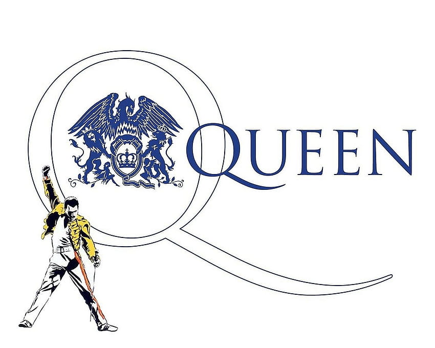 Queen British Rock Band -, Queen Logo HD wallpaper