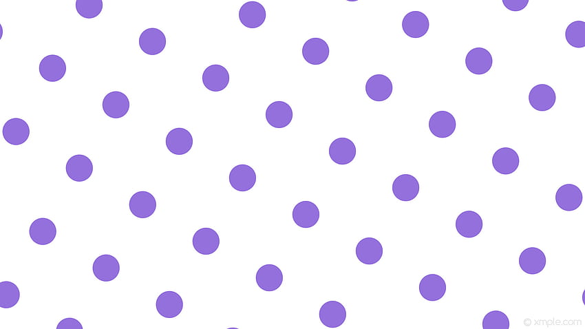 white polka dots purple spots medium purple HD wallpaper