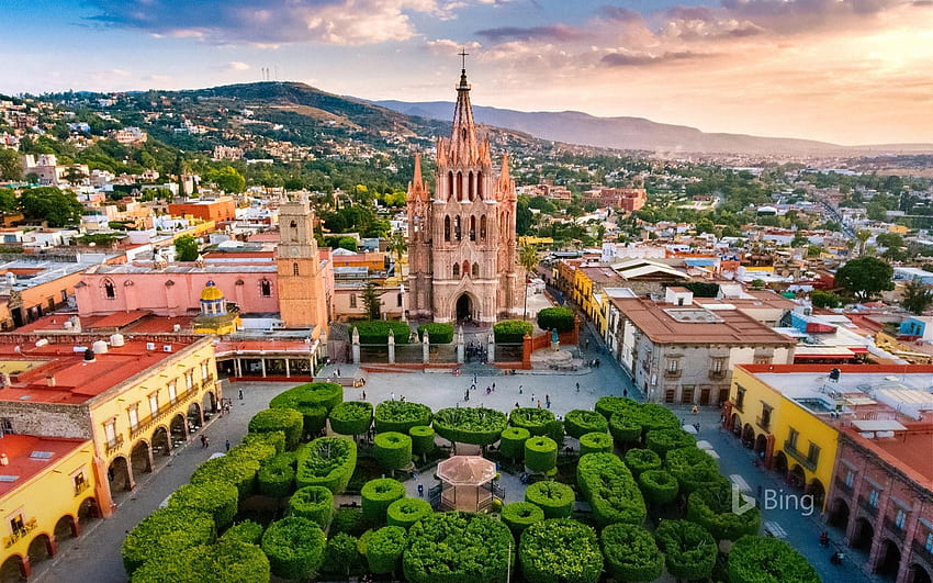 San Miguel De Allende, เม็กซิโก © Ferrantraite Getty วอลล์เปเปอร์ HD