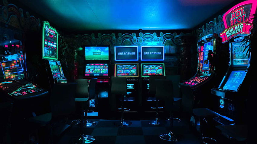 Los mejores juegos retro de arcade para sobredosis de nostalgia, sala de juegos retro fondo de pantalla