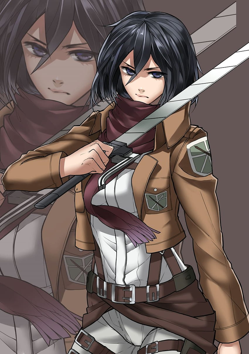 Mikasa Ackerman - Attack on Titan - Mobile HD phone wallpaper