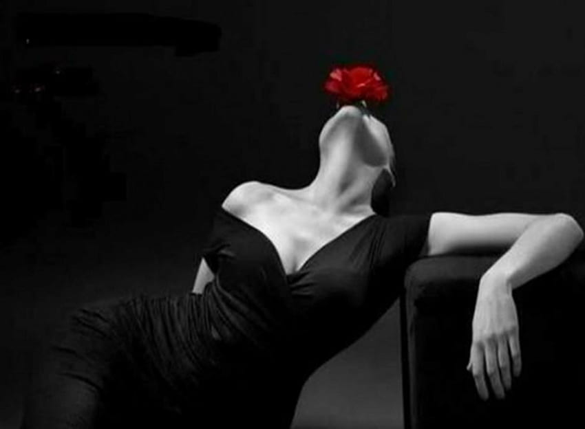 PASSION ❥, Passion, Beauty, Woman, Model, Pose, Rose HD wallpaper