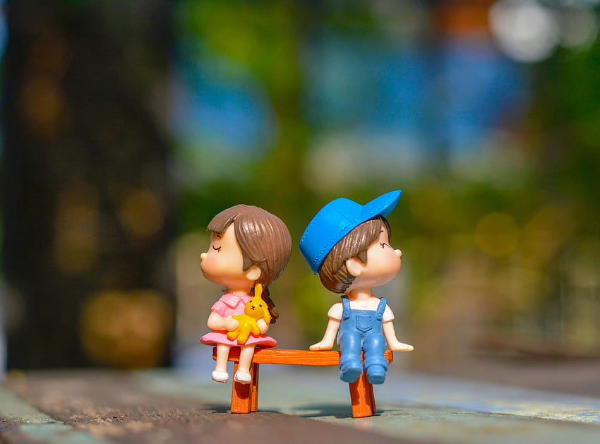Cute Kid Couple Toy , Artist , , and Background, Toys HD wallpaper