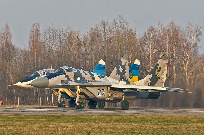 Ukraina, wojsko, siły powietrzne, samoloty, ukraińskie siły powietrzne Tapeta HD