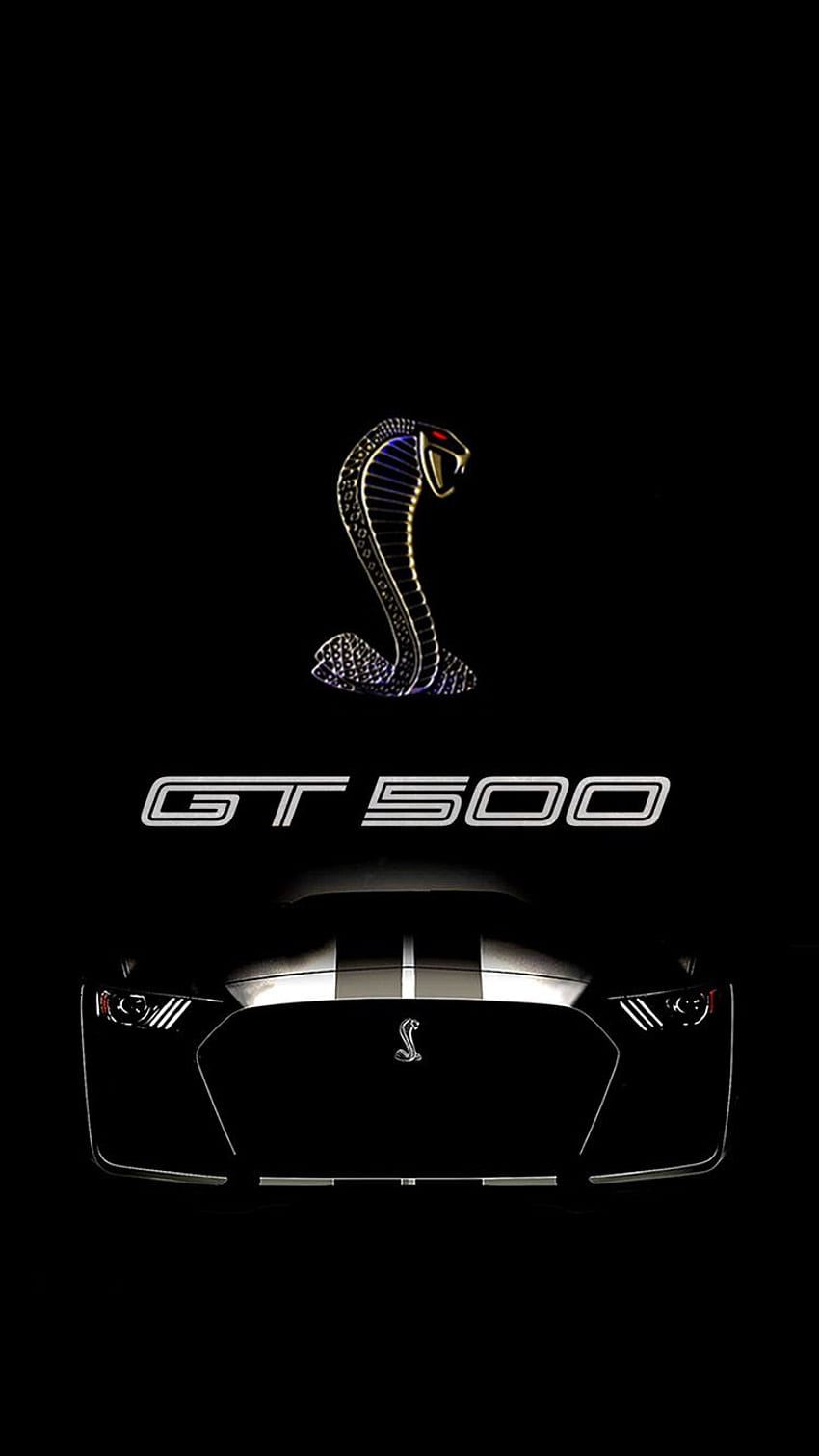 Ford Mustang Logo 4K wallpaper download