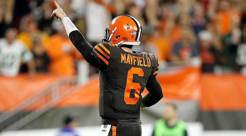 Browns Jets Baker Mayfield leads Clevelands first win in 635 [] for your , Mobile & Tablet. Explore Baker Mayfield Cleveland Browns . Baker Mayfield Cleveland Browns HD wallpaper