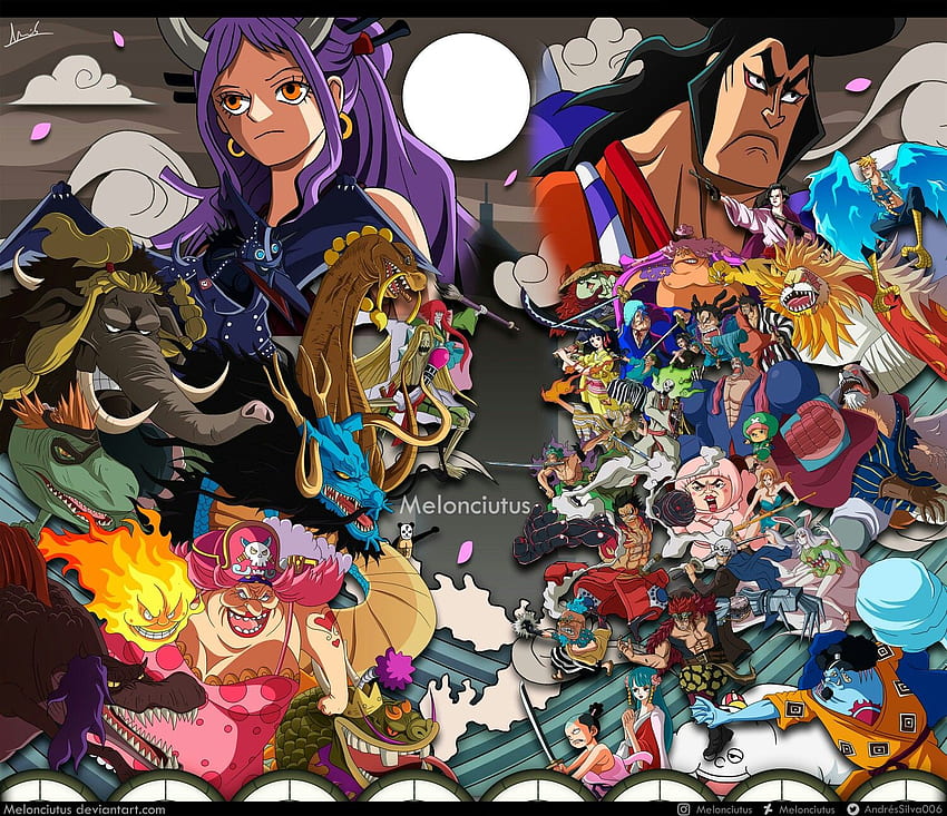 One Piece, Onigashima HD wallpaper