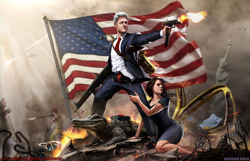 Badass Presidents, Badass Patriotic HD wallpaper