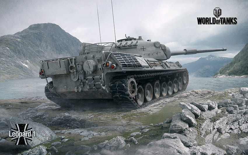 Leopard 1 World of Tank Quad HD-Hintergrundbild