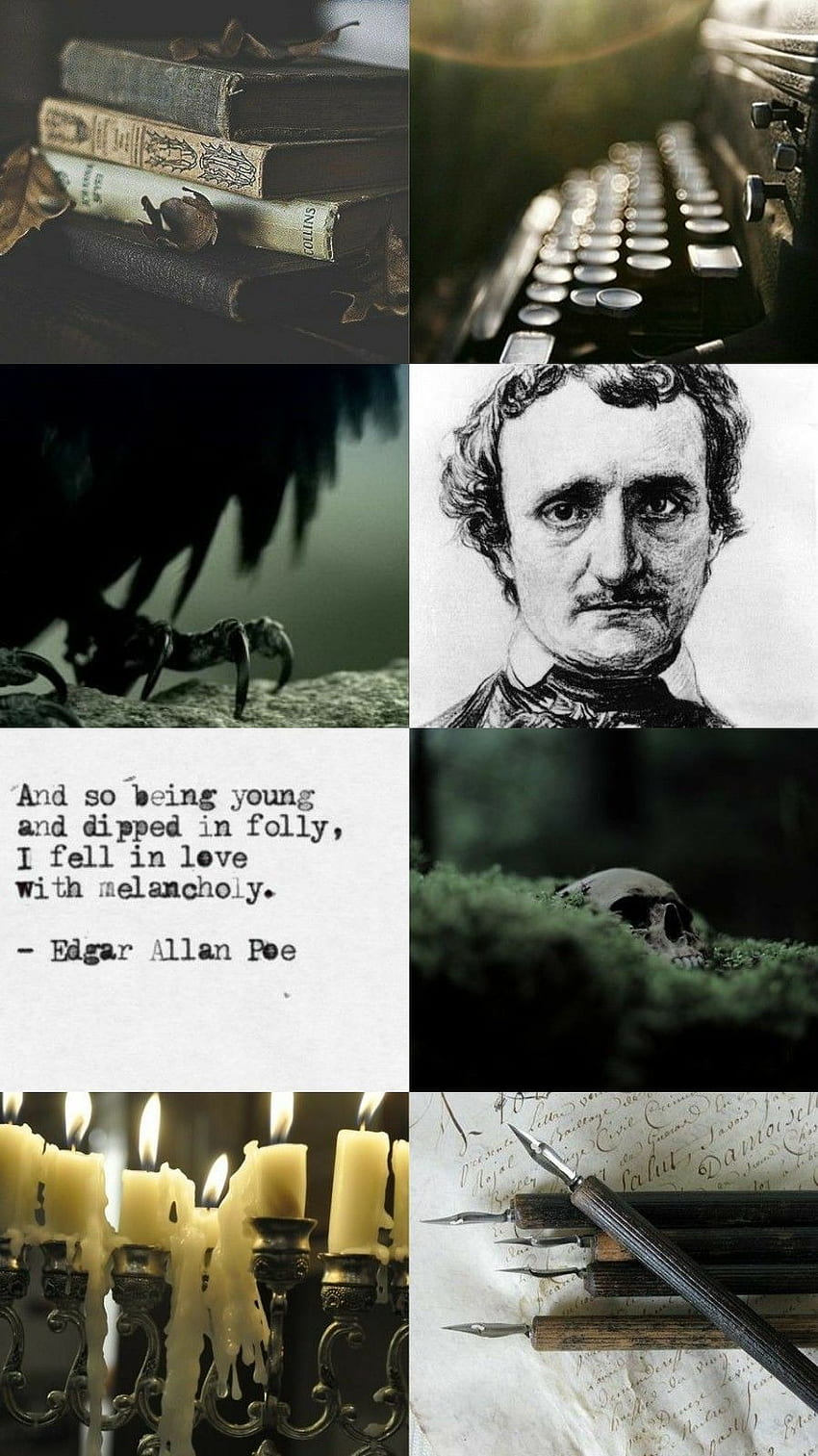 edgar allen poe, Edgar Allan Poe HD phone wallpaper